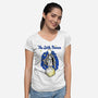 Egg The Little Prince-Womens-V-Neck-Tee-palmstreet