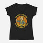 It Is All Fine-Womens-V-Neck-Tee-kg07
