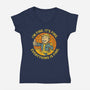 It Is All Fine-Womens-V-Neck-Tee-kg07