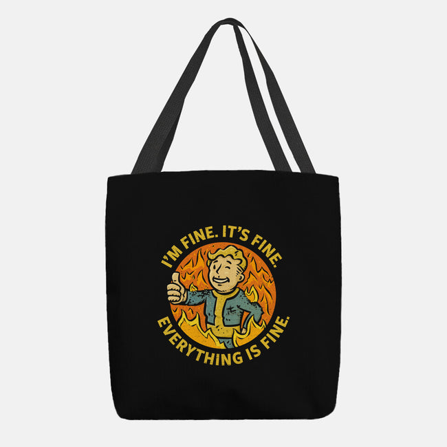 It Is All Fine-None-Basic Tote-Bag-kg07