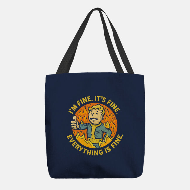 It Is All Fine-None-Basic Tote-Bag-kg07