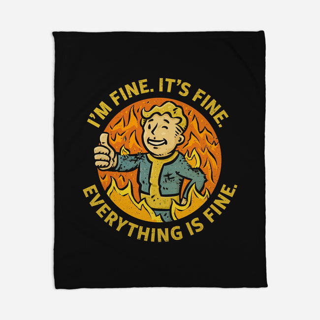 It Is All Fine-None-Fleece-Blanket-kg07