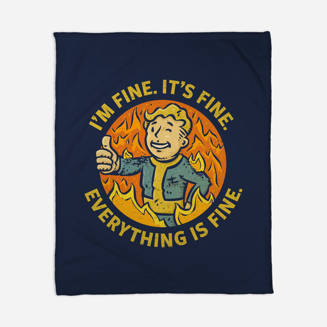 It Is All Fine-None-Fleece-Blanket-kg07