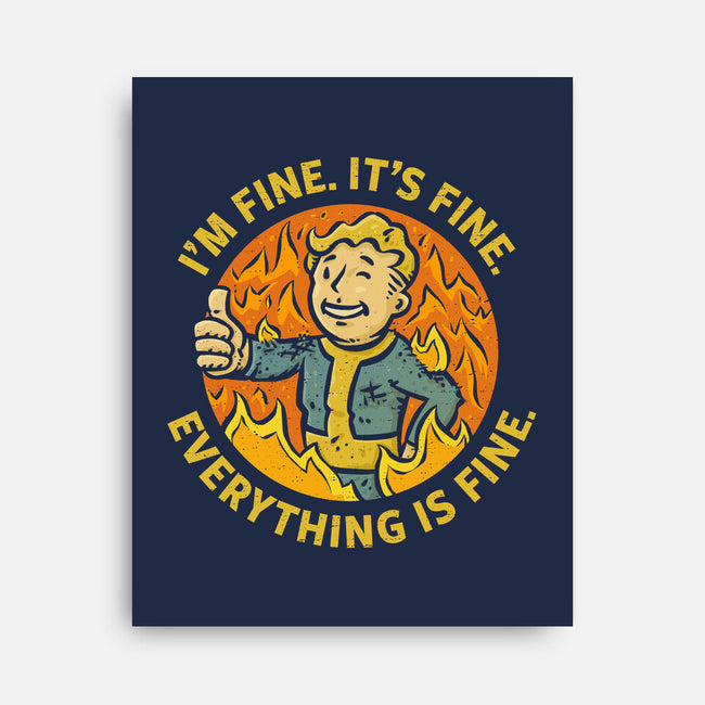 It Is All Fine-None-Stretched-Canvas-kg07