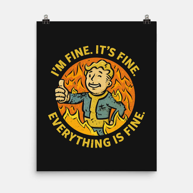 It Is All Fine-None-Matte-Poster-kg07