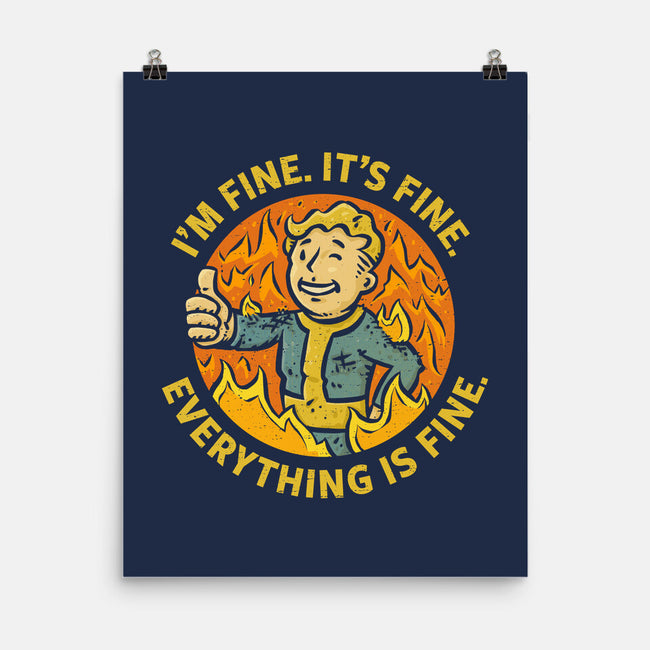 It Is All Fine-None-Matte-Poster-kg07