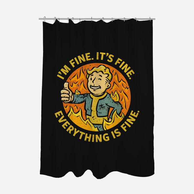 It Is All Fine-None-Polyester-Shower Curtain-kg07