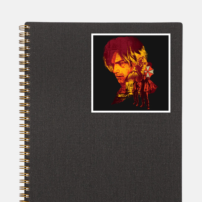 Leon’s Last Requiem-None-Glossy-Sticker-hypertwenty