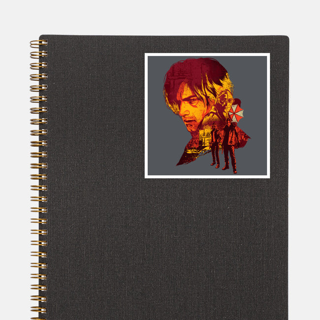 Leon’s Last Requiem-None-Glossy-Sticker-hypertwenty