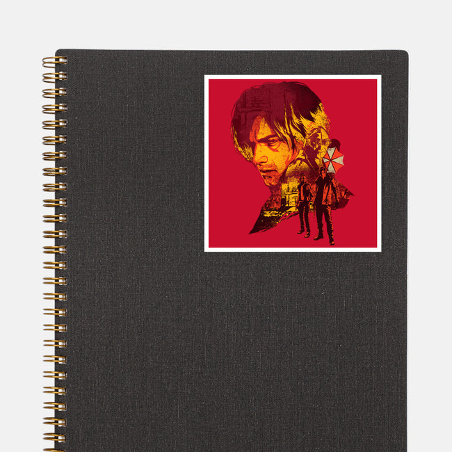 Leon’s Last Requiem-None-Glossy-Sticker-hypertwenty