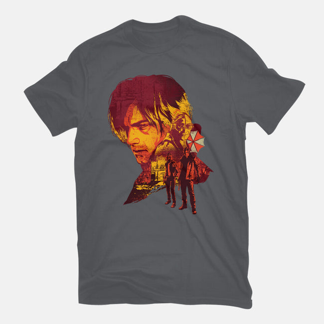 Leon’s Last Requiem-Womens-Basic-Tee-hypertwenty