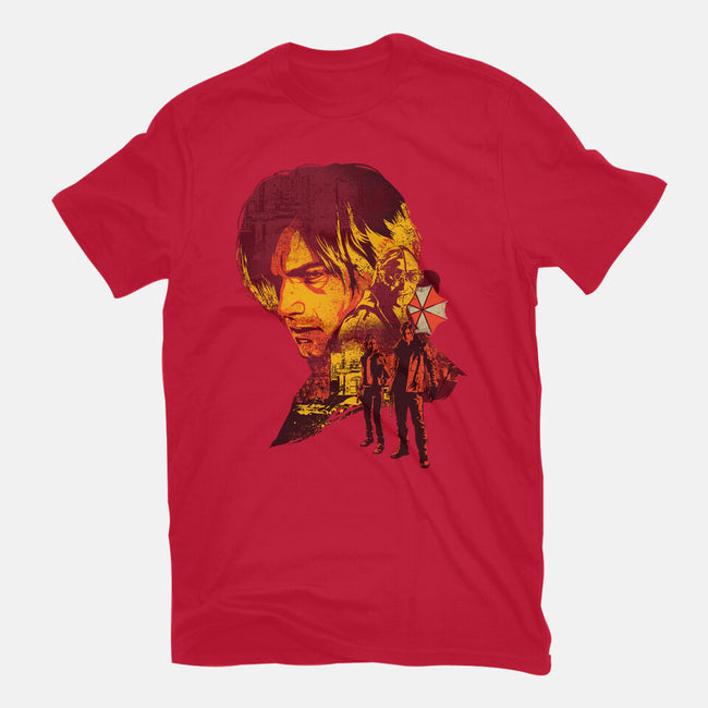 Leon’s Last Requiem-Womens-Fitted-Tee-hypertwenty