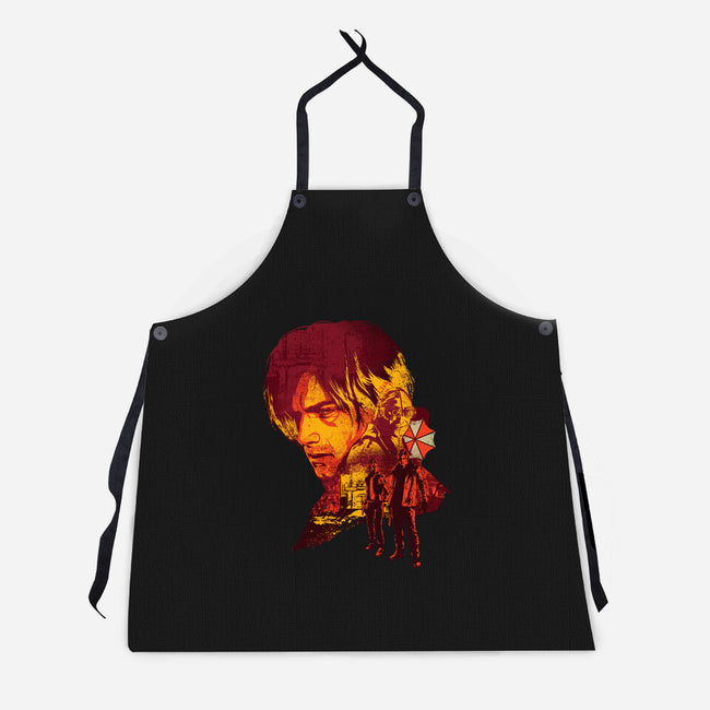 Leon’s Last Requiem-Unisex-Kitchen-Apron-hypertwenty