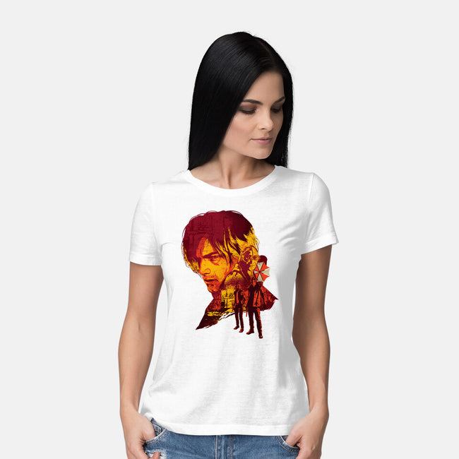Leon’s Last Requiem-Womens-Basic-Tee-hypertwenty