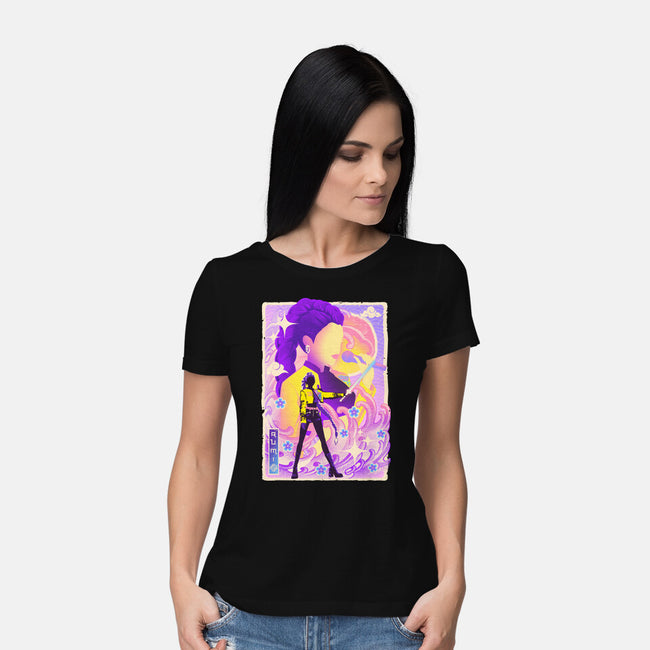 Musha-e Popstar Royalty-Womens-Basic-Tee-hypertwenty