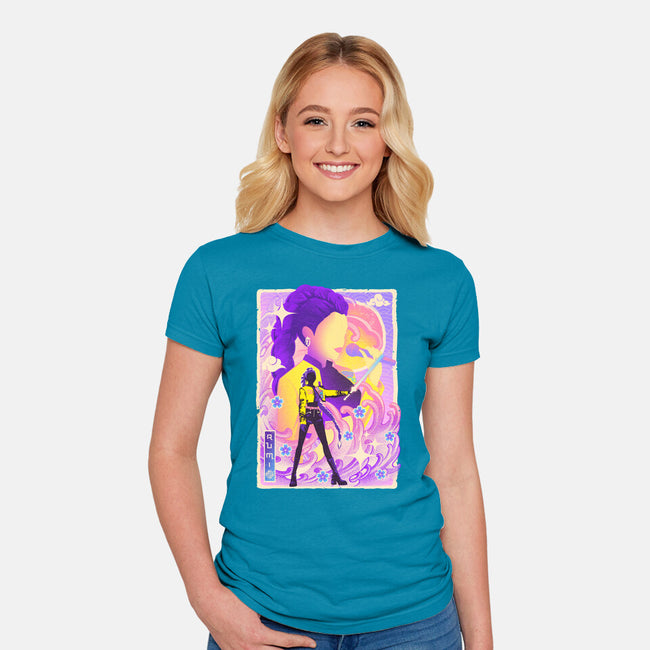 Musha-e Popstar Royalty-Womens-Fitted-Tee-hypertwenty