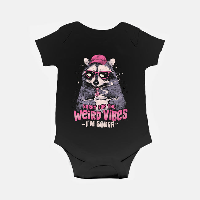 Sorry For The Weird Vibes-Baby-Basic-Onesie-eduely