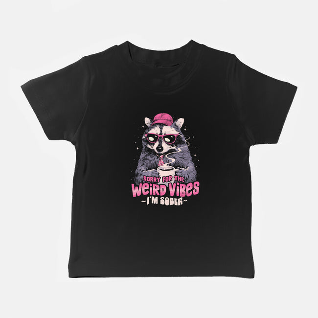 Sorry For The Weird Vibes-Baby-Basic-Tee-eduely