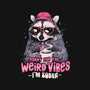 Sorry For The Weird Vibes-Unisex-Baseball-Tee-eduely