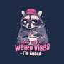 Sorry For The Weird Vibes-Baby-Basic-Tee-eduely