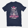 Sorry For The Weird Vibes-Youth-Basic-Tee-eduely
