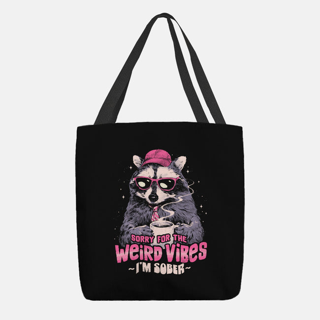 Sorry For The Weird Vibes-None-Basic Tote-Bag-eduely