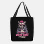 Sorry For The Weird Vibes-None-Basic Tote-Bag-eduely