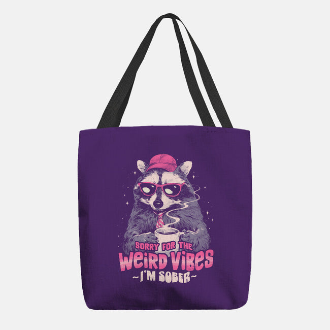 Sorry For The Weird Vibes-None-Basic Tote-Bag-eduely