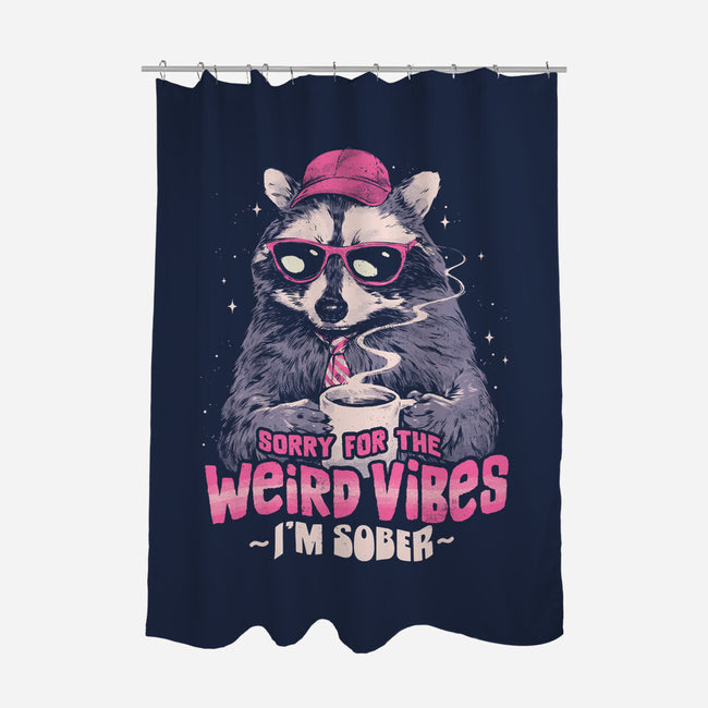 Sorry For The Weird Vibes-None-Polyester-Shower Curtain-eduely