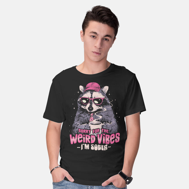 Sorry For The Weird Vibes-Mens-Basic-Tee-eduely