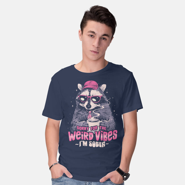 Sorry For The Weird Vibes-Mens-Basic-Tee-eduely