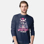 Sorry For The Weird Vibes-Mens-Long Sleeved-Tee-eduely
