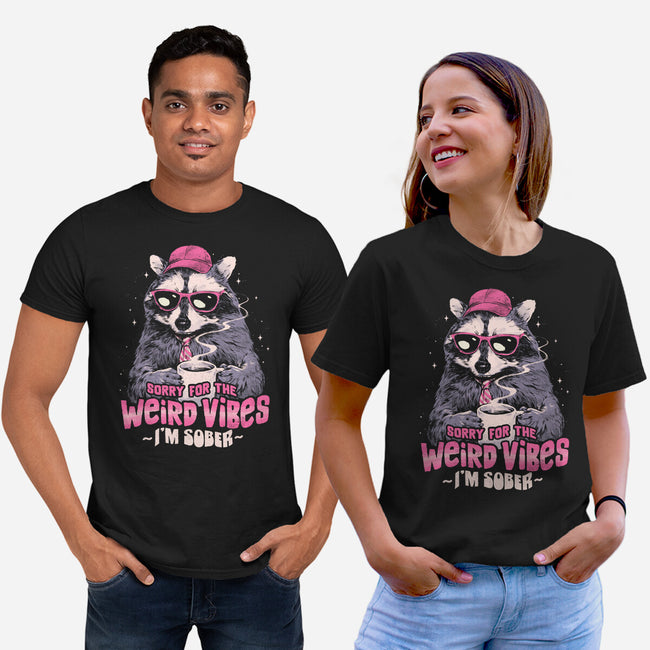 Sorry For The Weird Vibes-Unisex-Basic-Tee-eduely