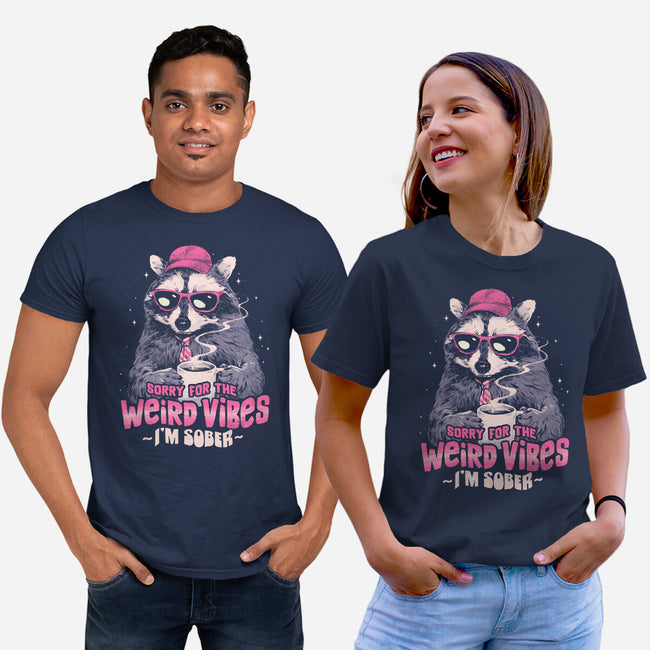 Sorry For The Weird Vibes-Unisex-Basic-Tee-eduely