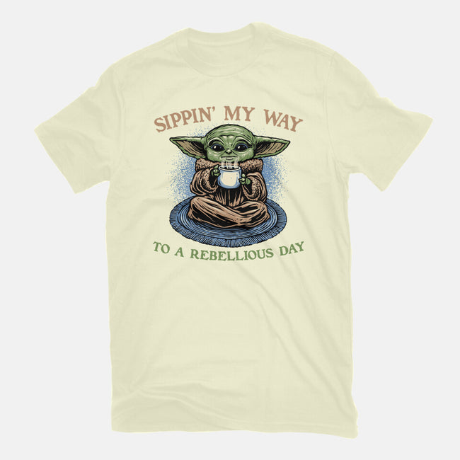 Rebellious Sip-Mens-Basic-Tee-glitchygorilla