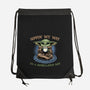 Rebellious Sip-None-Drawstring-Bag-glitchygorilla