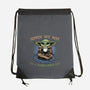Rebellious Sip-None-Drawstring-Bag-glitchygorilla