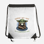 Rebellious Sip-None-Drawstring-Bag-glitchygorilla