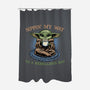 Rebellious Sip-None-Polyester-Shower Curtain-glitchygorilla