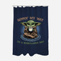 Rebellious Sip-None-Polyester-Shower Curtain-glitchygorilla