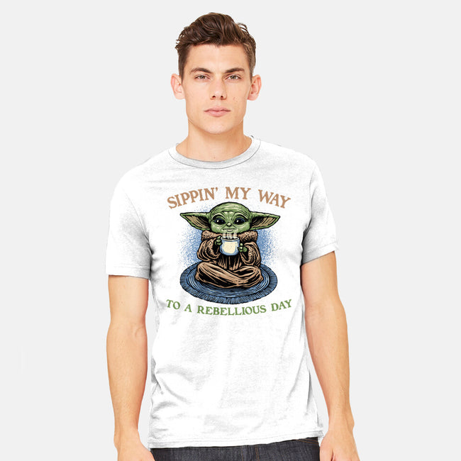 Rebellious Sip-Mens-Heavyweight-Tee-glitchygorilla