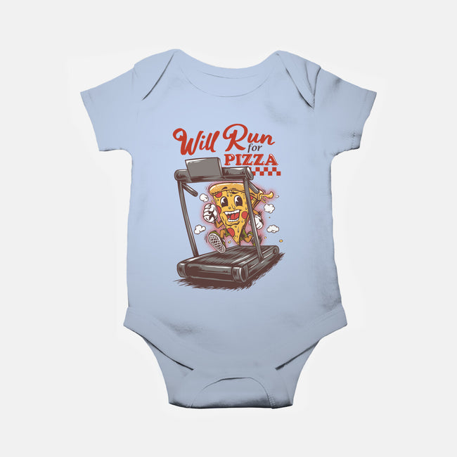 Cardio Pizza-Baby-Basic-Onesie-joerawks