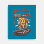 Cardio Pizza-None-Stretched-Canvas-joerawks
