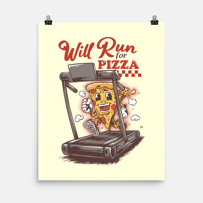 Cardio Pizza-None-Matte-Poster-joerawks