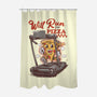Cardio Pizza-None-Polyester-Shower Curtain-joerawks