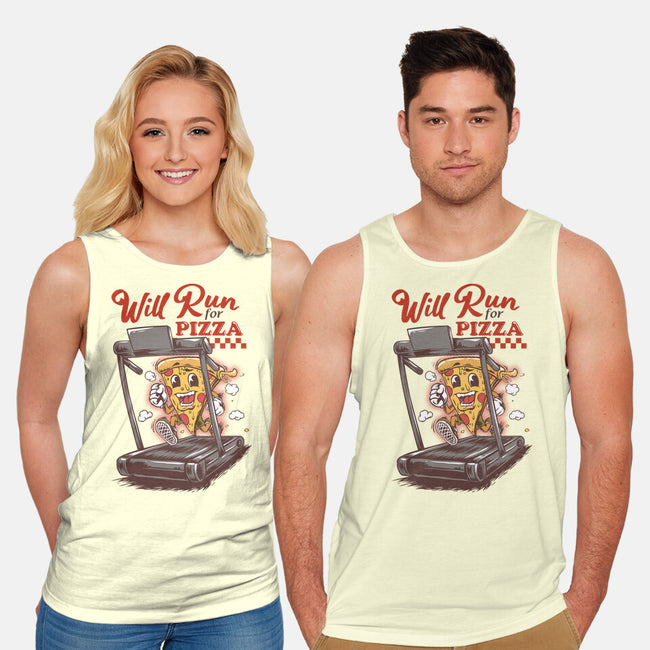 Cardio Pizza-Unisex-Basic-Tank-joerawks
