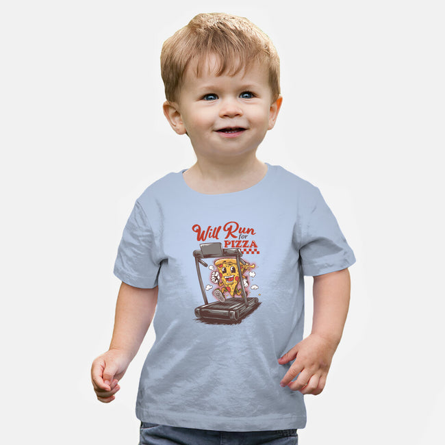 Cardio Pizza-Baby-Basic-Tee-joerawks