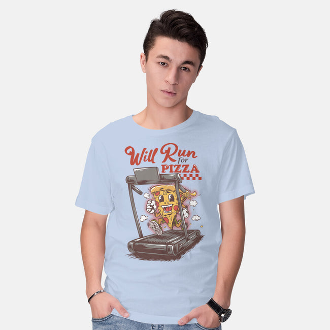 Cardio Pizza-Mens-Basic-Tee-joerawks