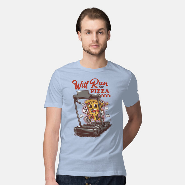 Cardio Pizza-Mens-Premium-Tee-joerawks