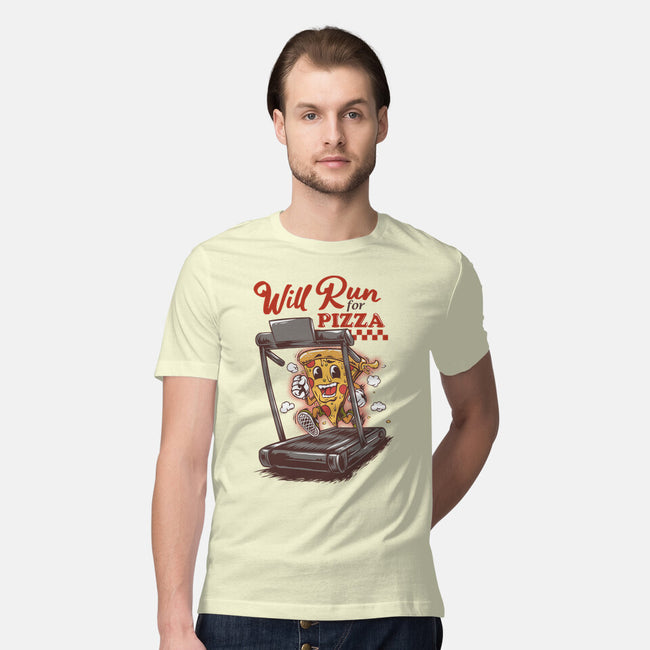 Cardio Pizza-Mens-Premium-Tee-joerawks